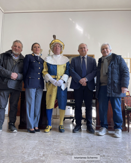 Al Dsèvod  in visita al Questore di Parma 